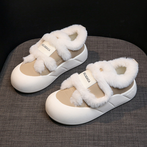 Stivali da Neve Corti Invernali 2024 per Donna, Fornitura Diretta dalla Fabbrica, Stile Leggero e Rotondo, Ballerine per Uso Esterno in Primavera - Product Image 5