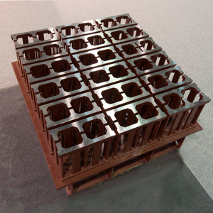 Rỗng lồng vào nhau CLC nhựa tự động lồng vào nhau lớn rắn bọt khoe khối khuôn bê tông khuôn gạch khuôn - Product Image 6