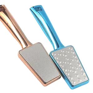 Top quality ABS 304 stainless steel foot file callus remover professional custom pedicure file for foot spa