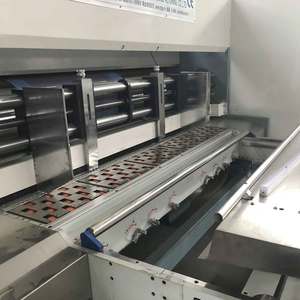 Máy in Giấy gợn sóng tự động 4 màu carton flexo in rãnh máy cắt bế - Product Image 3