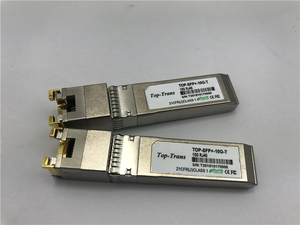 SFP-10G-T tương thích 10 Gigabit Ethernet Đồng RJ45 SFP thu phát 10 gam SFP + 30M CAT6/6A xoắn sợi đồng chuyển đổi - Product Image 3