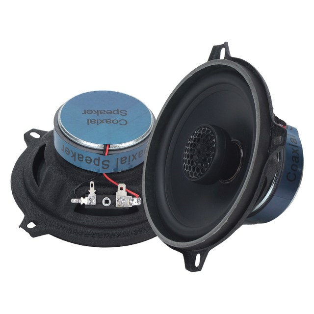 5.25 Inch Coaxial Car Speaker With Silk Dome Tweeter ZM YS 501 80mm Y30 Ferrite 4 Ohm 50W RMS