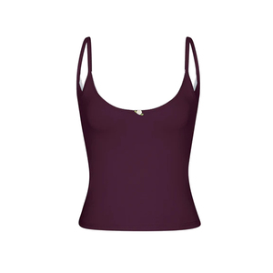 Custom Ready Blank Knitted Breathable Cami Top for Women Made Soft Viscose Blend Clean Lines Adjustable Straps Versatile Solid - Product Image 1