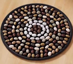 Alfombrilla <span class=keywords><strong>de</strong></span> <span class=keywords><strong>Masaje</strong></span> con Piedras Redondas o Rectangulares, Alfombrilla <span class=keywords><strong>de</strong></span> Relajación <span class=keywords><strong>de</strong></span> Piedras <span class=keywords><strong>de</strong></span> Río Pulimentadas, Alfombrilla <span class=keywords><strong>de</strong></span> Acupresión, Regalos para el Hogar, Padres o Amigos - Product Image 1