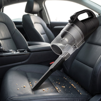 Aspiradora Inalámbrica Portátil Ligera 4 en 1 para Automóvil, de Mano, sin Bolsa, Seca, con Cargador USB