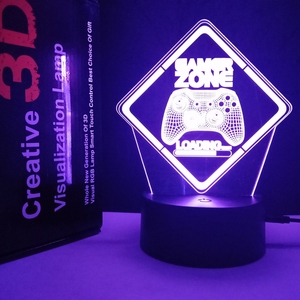 Jeu <span class=keywords><strong>Playstation</strong></span> Décor 3D LED Veilleuse 7 Couleurs Design Moderne Décoration <span class=keywords><strong>de</strong></span> Chambre Mignonne Lampe Acrylique Veilleuse - Product Image 3