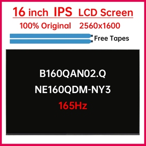 Pantalla LCD de 16 Pulgadas y 165 Hz B160QAN02.Q NE160QDM-NY3 para <span class=keywords><strong>ASUS</strong></span> ROG <span class=keywords><strong>Zephyrus</strong></span> <span class=keywords><strong>M16</strong></span> GU603 GU603H GU603Z, Panel de Matriz de Pantalla eDP de 40 Pines - Product Image 2