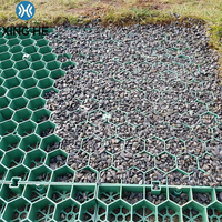 Grille de drainage en plastique moderne pour gazon, 40-70 mm, à surface plate, pour allées, pentes, barrages, parkings et jardins