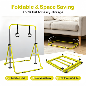 <span class=keywords><strong>Barre</strong></span> de gymnastique horizontale pliable pour enfants CZFIT, facile à assembler, portable, en acier inoxydable, pour l'intérieur, 1,35 cm - Product Image 5