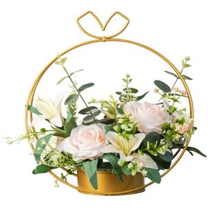 Vente chaude Or Coeur En Métal Décoration <span class=keywords><strong>De</strong></span> Mariage Centres <span class=keywords><strong>De</strong></span> <span class=keywords><strong>Table</strong></span> <span class=keywords><strong>De</strong></span> Mariage Fleur Stand Avec Poignée pour Décor <span class=keywords><strong>De</strong></span> Fête <span class=keywords><strong>De</strong></span> Mariage - Product Image 2