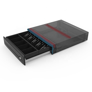 CM-410L 4/5 hóa đơn 5/8 đồng xu kim loại tiền mặt hộp POS hệ thống tiền mặt đăng ký ngăn kéo tiền mặt với Hidden khe cắm cáp - Product Image 5