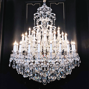 Lámpara de Araña Moderna de Lujo para Decoración de Interiores, Lámparas de Cristal, Decoración de Mesa para Bodas, Lámparas de Araña Grandes - Product Image 4
