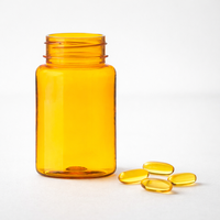 Bouteilles en plastique PET de 80 ml, de qualité supérieure, non toxiques, scellées, personnalisables, avec bouchon à vis, pour la mise en conserve de compléments nutritionnels