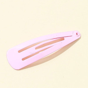 <span class=keywords><strong>Tik</strong></span> <span class=keywords><strong>Tok</strong></span>-Pinzas para el pelo con Logo personalizado para mujer, broches bonitos para el pelo, sin curva, accesorios para el cabello - Product Image 3