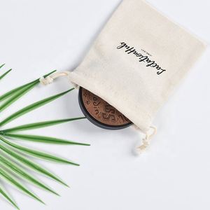 High Quality Custom Eco-friendly Natural Cotton Handle Canvas <b>Bag</b> Bundle Pocket Gift <b>Small</b> Mini Drawstring <b>Bags</b> - Product Image 2