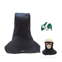 Cagoule respirante capuche ignifuge cou épaule drapé doublure Protection de la tête soudeurs soudage capot FR casque doublure