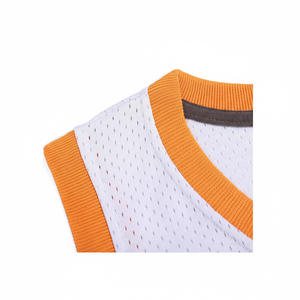 Pullonsy เสื้อกล้ามเล่นกีฬาบาสเก็ตบอลผ้าตาข่ายคอวีของผู้ชายเสื้อกีฬาฮิปฮอปสำหรับแฟนๆ - Product Image 1