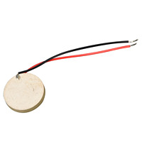Sensor Ultrasonik Keramik Piezoelektrik Safir 10mm FBELE FBPZT10X0.45-5KHZ
