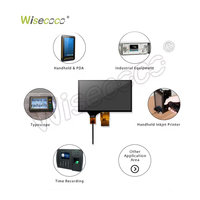 Écran de remplacement industriel 7 pouces 800*480, écran LCD avec connecteur FPC, écran tactile TFT LCD, module d'écran tactile I2C