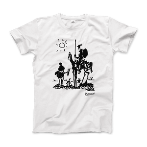 T-shirt avec illustration de Pablo Picasso Don Quichotte de La Mancha 1955 - Product Image 3