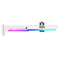 Soporte de metal para GPU ARGB de 5V y 3 pines, soporte de escritorio para GPU, para caja de PC para juegos, antideslizante.
