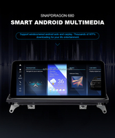 Pantalla CarPlay con Plataforma Qualcomm 680 para BMW X5 E70, 10.25 Pulgadas, Antideslumbrante, Compatible con el Sistema Original