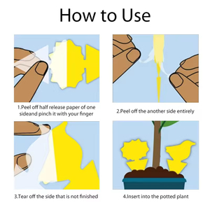 Trampa Adhesiva Desechable Impermeable Azul para Moscas de la Fruta, Tabla Atrapa Moscas, Atrapa Insectos, Trampa Decorativa para Moscas de la Fruta - Product Image 6