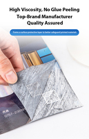 Film de lamination thermique pré-enduit de qualité industrielle à haute résistance, mat/brillant/transparent, résistant à l'humidité, autocollants souples – Offre Spéciale