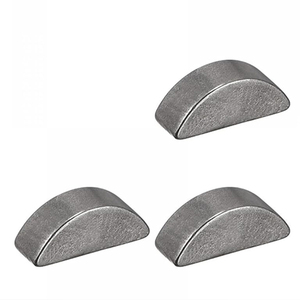 10 pièces/sac Clavettes de tenue demi-lune en acier au carbone métriques M2 M2.5 M3 M4 M5 pour arbres de transmission parallèles GB1099 - Product Image 4