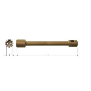 AMPCO - DL0022A Clé à douille 6 pans, aluminium bronze (pouces) CLÉS HEX ANTI-ÉTINCELLES, CLÉS À CROCHET ET CLÉS À DOUILLE - Product Image 1