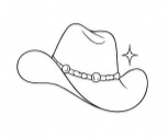 Collier pendentif chapeau de cowboy classique effrayant en acier inoxydable, style western alternatif, pour la fabrication de bijoux en gros