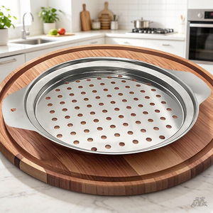 Machine à Spätzle <span class=keywords><strong>en</strong></span> acier inoxydable avec couvercle et spatule pour pâtes maison - Product Image 2