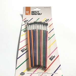 Meilleur ensemble de 12 pinceaux d'artiste durables et abordables pour enfants, idéal pour le dessin et la peinture à l'aquarelle - Product Image 3