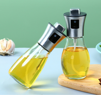 Salade Faire Cuisson Friture Griller Outils De Cuisine 200ml verre pulvérisateur d'huile d'olive Mister cooking Bottle pulvérisateur d'huile de canola