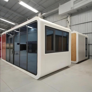 Eco-friendly Prefabricated Modular <strong>House</strong> Camping Hotel Space Capsule Tiny <strong>House</strong> On Wheels For Sales