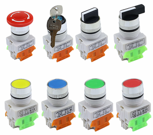 Interruptor de Encendido con Cabeza de Hongo LAY37, Botón de Parada de Emergencia con Autobloqueo LAY7 PBC Y090-11ZS - Product Image 6