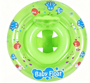 Flotteur gonflable écologique pour bébé, siège flottant rond gonflable, flotteur aquatique en PVC sûr pour tout-petits pour piscine et <span class=keywords><strong>bain</strong></span> - Product Image 5
