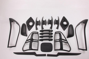 Accesorios Exteriores Negros Mate para Carrocería de Automóvil, Kit de Carrocería de Alta Calidad en ABS Cromado para 2015, Precio de Fábrica - Product Image 2