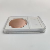 Étiquette de pièce commémorative étanche à l'air 85x60.5mm, Capsule en acrylique, plaque d'affichage de pièce pour pièce de 40 mm et 32 mm