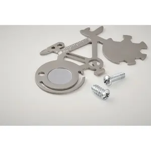 Multiutensile BITOOL in acciaio inossidabile, gadget personalizzati - Product Image 1