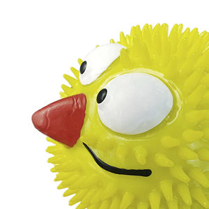 C4P venta al por mayor pájaro gravedad inteligente entrenamiento dientes limpio alimentador lento Piky Squeaky bola dientes molienda perro bola juguete - Product Image 5