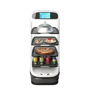 Best Selling High Technology Android Navigation Waiter Service Robot For Restaurant
