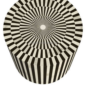 KISWAH CRAFT, mesa de centro con incrustaciones de hueso de diseño moderno de lujo, muebles para el hogar al mejor precio - Product Image 1