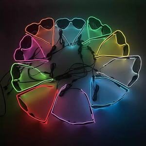 Nuevas Gafas de Fiesta Luminosas, Gafas LED Coloridas que se Iluminan, para Discotecas, DJ, Bares, Música, Baile, Fiestas, Regalo de Cumpleaños para Jóvenes y Niños - Product Image 5