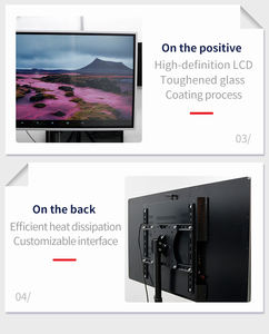 Écrans et signalétique numérique 4K de 98 pouces à fixation murale intérieure sans fonction tactile pour centres commerciaux et immeubles de bureaux - Product Image 3