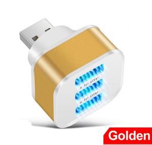 New 2.0HUB Magnetic 3-Port <b>USB</b> & <b>Type</b>-<b>C</b> Splitter with QC3.0 Fast Charging 15W Wall Charger <b>Adapter</b> - Product Image 3