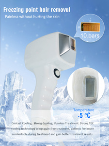 2000W <b>10</b> Bar Portable Diode Laser Hair Removal 755 808 1064nm Cooling System Skin Rejuvenation Salon Equipment - Product Image 2