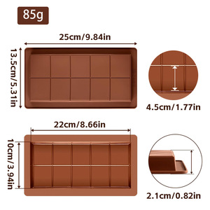 Molde para Hornear para Decoración <span class=keywords><strong>de</strong></span> Pasteles Estilo Dubai, Molde Desechable con Forma <span class=keywords><strong>de</strong></span> Número para Gofres, Chocolate y Otras Ocasiones <span class=keywords><strong>de</strong></span> Cumpleaños - Product Image 5