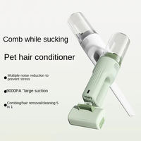 Petop Aspirateur Toilettage Luxe pour Animaux 2-en-1 Sans Fil, Brosse d'Aspiration pour Chien et Chat, Élimination des Poils, Contrôle de la Perte de Poils, Nettoyage Humide et Sec à Domicile