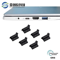 Prise en caoutchouc de silicone de couverture de port femelle USB étanche et anti-poussière pour moule en plastique Modling